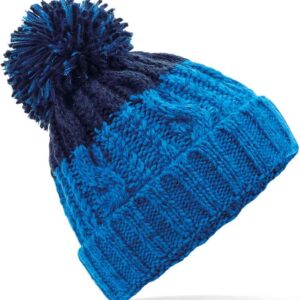 Beechfield Apres Beanie | Azure/Oxford Navy