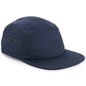 Beechfield Canvas 5 Panel Cap | Navy