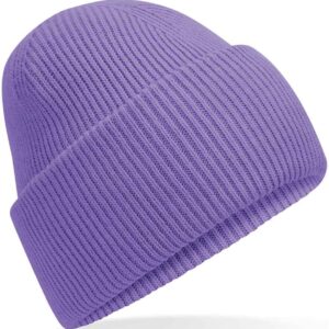 Beechfield Classic Engineered Deep Cuffed Beanie | Violet