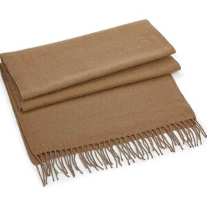 Beechfield Classic Woven Scarf | Biscuit