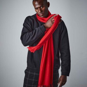 Beechfield Classic Woven Scarf | Classic Red