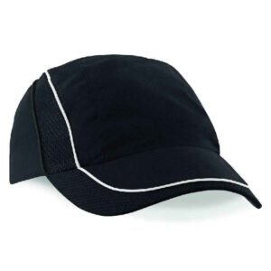 Beechfield Coolmax® Flow Mesh Cap | Black
