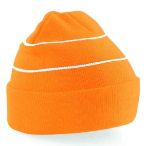 Beechfield Enhanced-Viz Beanie | Fluorescent Orange