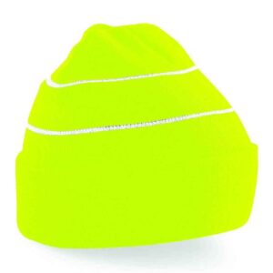 Beechfield Enhanced-Viz Beanie | Fluorescent Yellow