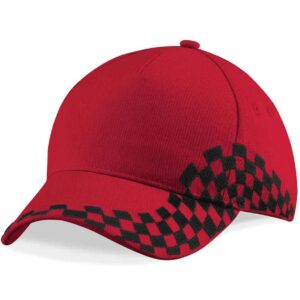 Beechfield Grand Prix Cap | Classic Red