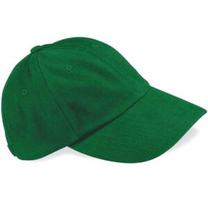 Beechfield Heavy Brushed Low Profile Cap | Forest Green