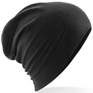 Beechfield Hemsedal Slouch Beanie | Black