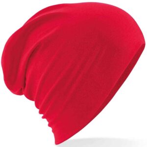 Beechfield Hemsedal Slouch Beanie | Classic Red