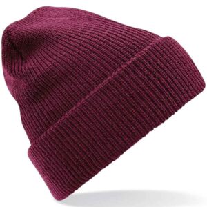 Beechfield Heritage Beanie | Burgundy