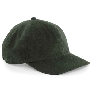 Beechfield Heritage Cord Cap | Dark Olive