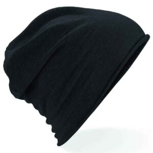 Beechfield Jersey Beanie | Black
