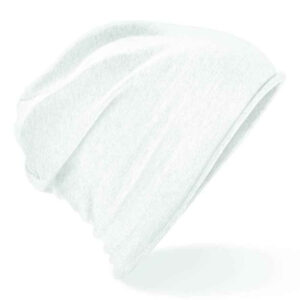 Beechfield Jersey Beanie | White