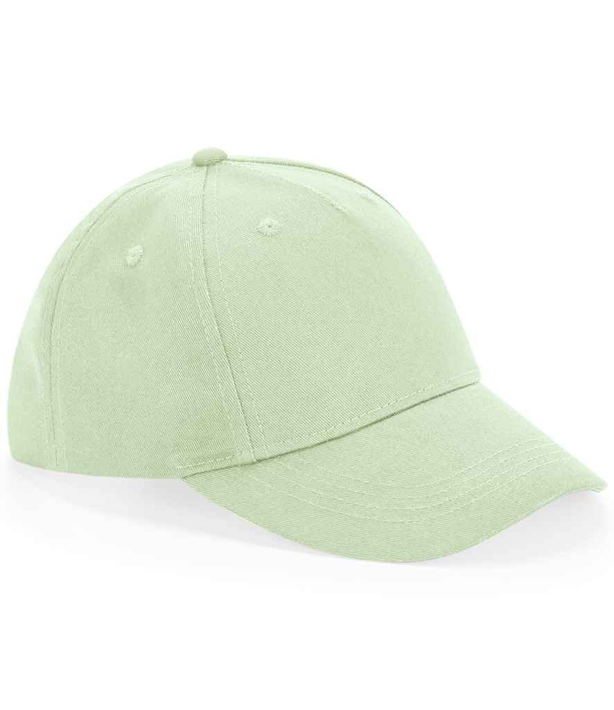 Beechfield Kids Organic Cotton 5 Panel Cap | Pistachio
