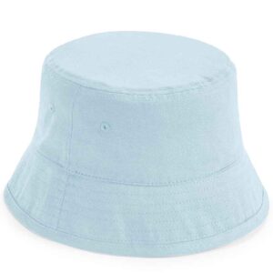 Beechfield Kids Organic Cotton Bucket Hat | Powder Blue