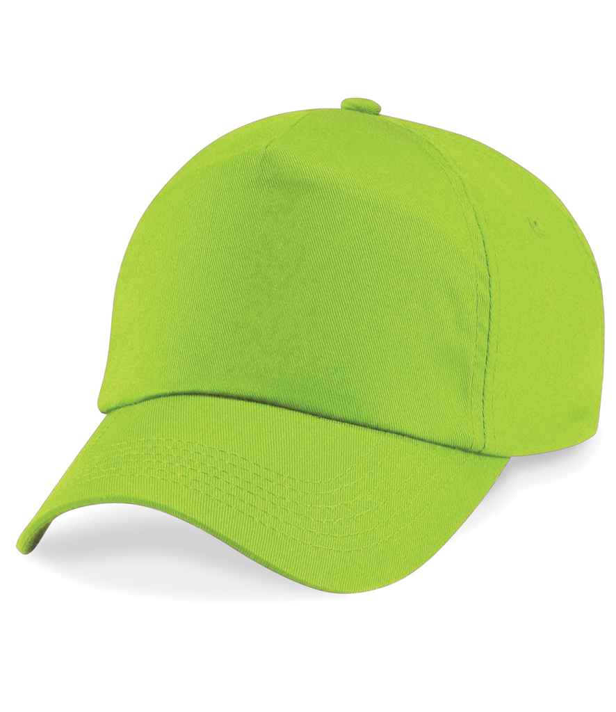 Beechfield Kids Original 5 Panel Cap | Lime Green