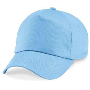 Beechfield Kids Original 5 Panel Cap | Sky Blue