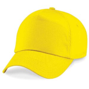 Beechfield Kids Original 5 Panel Cap | Yellow