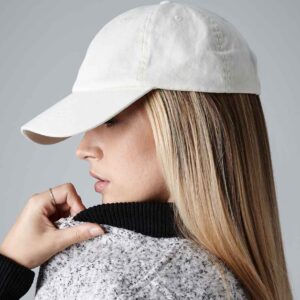 Beechfield Low Profile 6 Panel Dad Cap | Beige