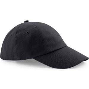 Beechfield Low Profile Heavy Cotton Drill Cap | Black