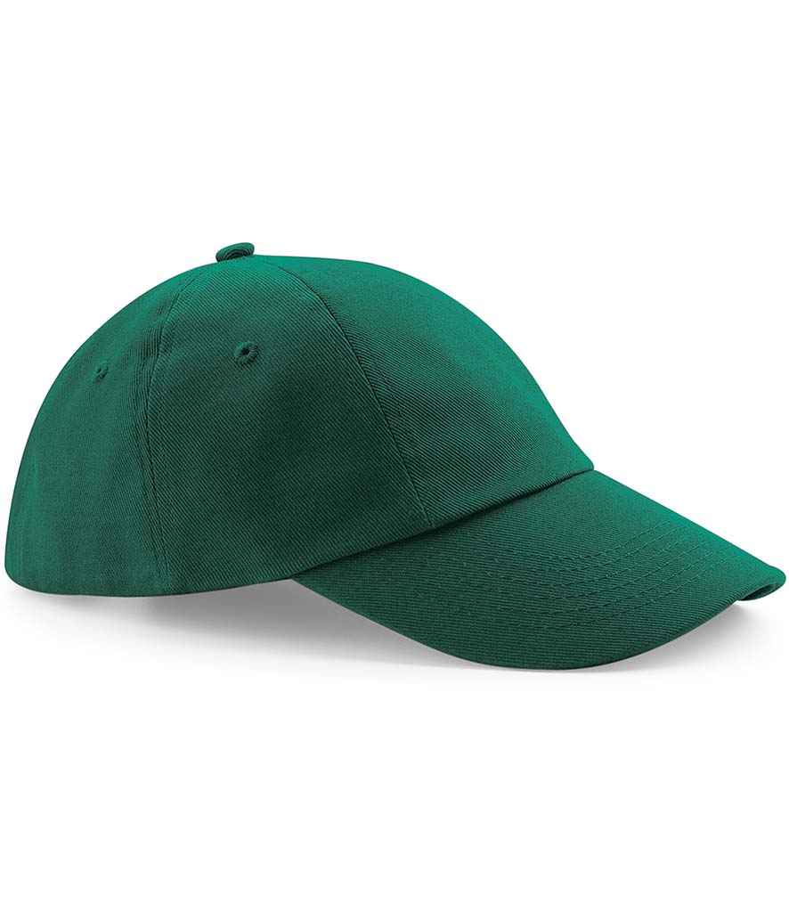Beechfield Low Profile Heavy Cotton Drill Cap | Bottle Green