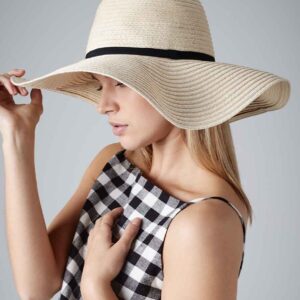 Beechfield Marbella Sun Hat | Natural