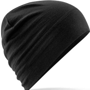 Beechfield Merino Beanie | Black