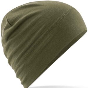 Beechfield Merino Beanie | Military Green