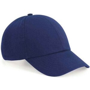 Beechfield Organic Cotton 6 Panel Cap | Oxford Navy