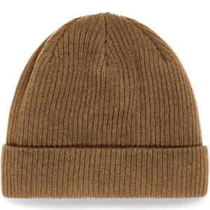 Beechfield Organic Cotton Beanie | Biscuit