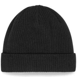 Beechfield Organic Cotton Beanie | Black