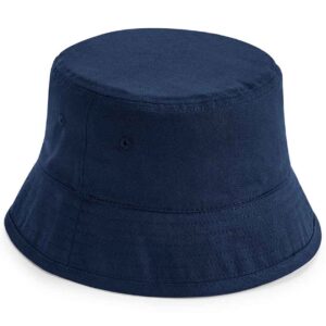 Beechfield Organic Cotton Bucket Hat | Navy