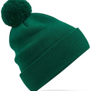 Beechfield Organic Cotton Snowstar® Beanie | Bottle Green