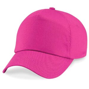 Beechfield Original 5 Panel Cap | Fuchsia