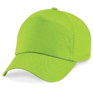 Beechfield Original 5 Panel Cap | Lime Green
