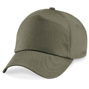 Beechfield Original 5 Panel Cap | Olive Green