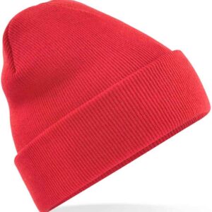 Beechfield Original Cuffed Beanie | Bright Red