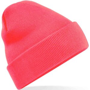 Beechfield Original Cuffed Beanie | Fluorescent Pink