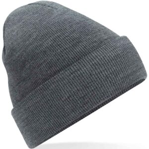 Beechfield Original Cuffed Beanie | Granite