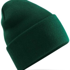 Beechfield Original Recycled Deep Cuffed Beanie | Bottle Green