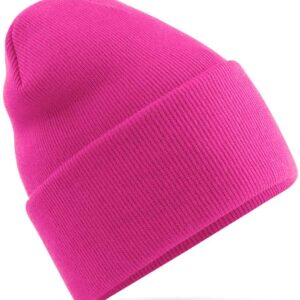 Beechfield Original Recycled Deep Cuffed Beanie | Fuchsia