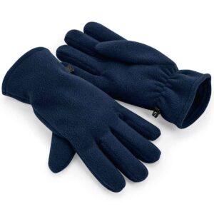 Beechfield Recycled Fleece Gloves | French Navy