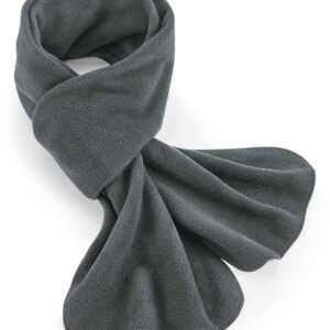 Beechfield Recycled Fleece Scarf | Steel Grey