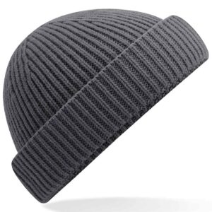 Beechfield Recycled Harbour Beanie | Graphite Grey