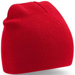 Beechfield Recycled Original Pull-On Beanie | Classic Red