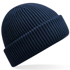 Beechfield Recycled Wind Resistant Breathable Elements Beanie | French Navy
