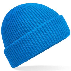 Beechfield Recycled Wind Resistant Breathable Elements Beanie | Sapphire Blue