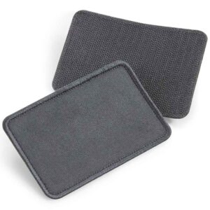 Beechfield Removable Cotton Patch | Graphite Grey