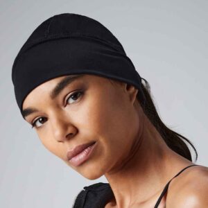 Beechfield Sports Tech Soft Shell Beanie | Black