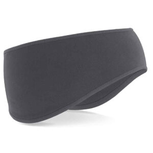 Beechfield Sports Tech Soft Shell Headband | Graphite Grey