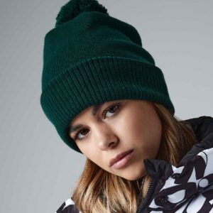 Beechfield Thermal Snowstar® Beanie | Bottle Green